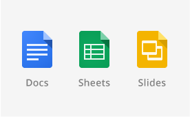 online documents spreadsheets presentations